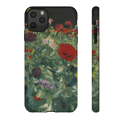 Poppies (A Study of Poppies for Carnation, Lily, Lily, Rose) by John Singer Sargent Phone Cases