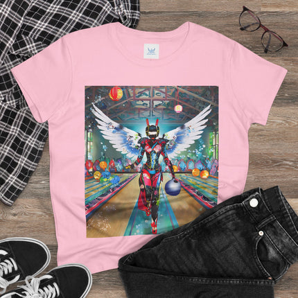 Samurai Robot Angels Cotton Tee