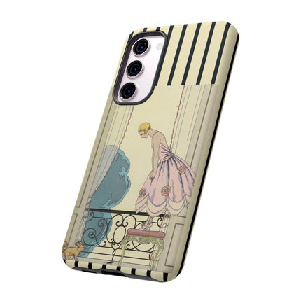 Falbalas et fanfreluches, La Souris by George Barbier Phone Cases