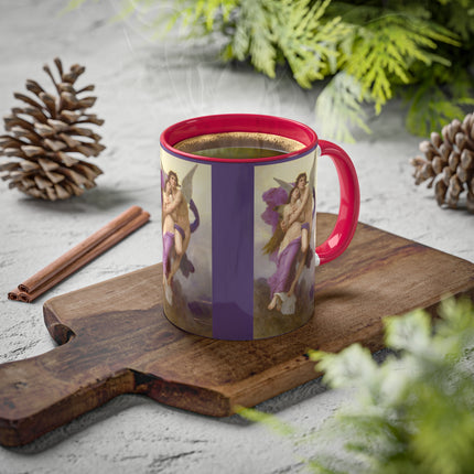 The Abduction of Psyche by William Bouguereau Colorful Mugs, 11oz
