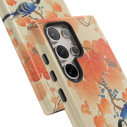 Japanese Bird and Branch by Ohara Koson Phone Cases