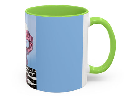 Goddess of the Swirling Sea Colorful Mugs (11oz, 15oz)