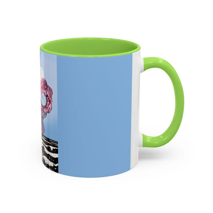 Goddess of the Swirling Sea Colorful Mugs (11oz, 15oz)