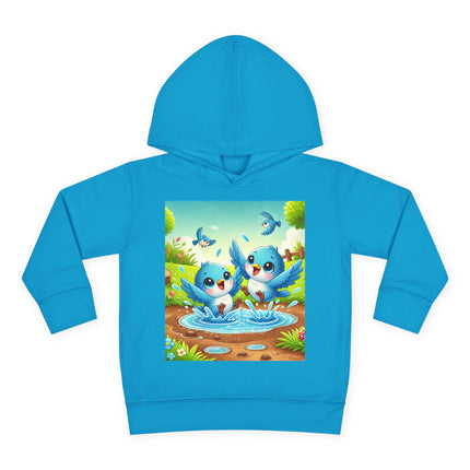 Bluebird Playtime Toddler Pullover Fleece Hoodie