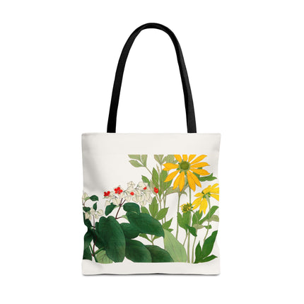 Clerodendrum & Rudbeckia by Tanigami Kônan Tote Bag (AOP)