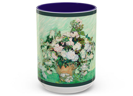 Roses by Vincent Van Gogh Colorful Mugs (11oz, 15oz)