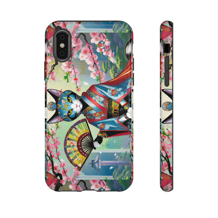 Cyberpunk Geisha Phone Cases