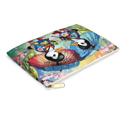 Rainy Day Ducks Pencil Case