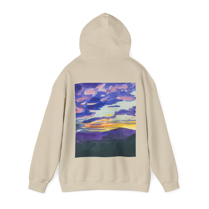Naturstudie XII by Karl Wiener Heavy Blend™ Hooded Sweatshirt