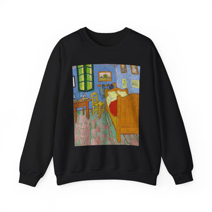 The Bedroom by Vincent van Gogh Heavy Blend™ Crewneck Sweatshirt