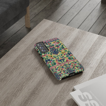 Colorful Flower Pattern by Owen Jones Phone Cases