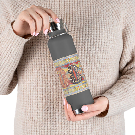 Reproduction of the Shield Frieze by Emile Gilliéron Copper Vacuum Insulated Bottle, 22oz