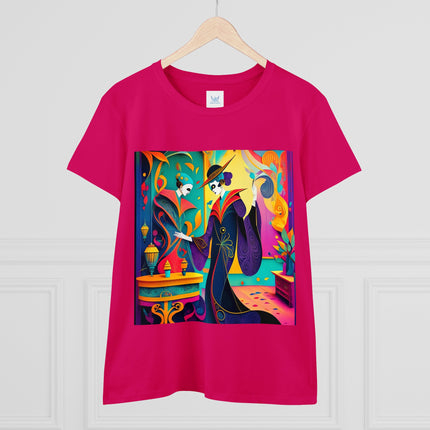 Phantoms of Elegance Women's Midweight Cotton Tee