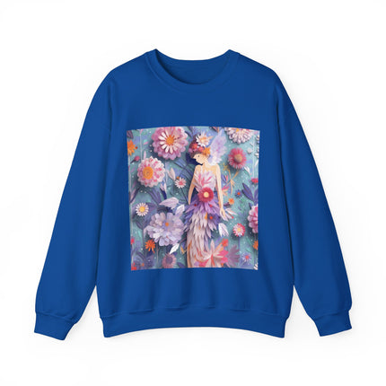 Aster Fairy Unisex Heavy Blend™ Crewneck Sweatshirt
