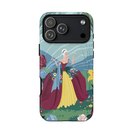 🌹🌿 The Willow Garden Promenade Phone Case – Art Deco Floral Elegance