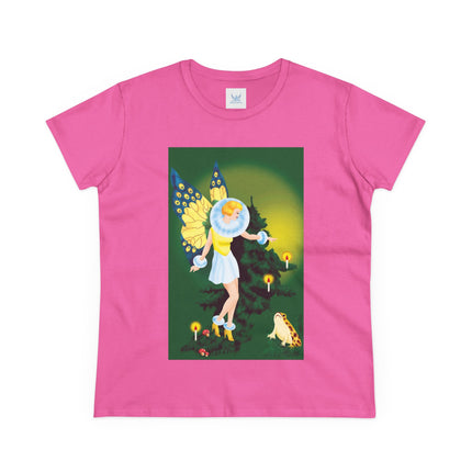 The Enchanted Encounter Women's Midweight Cotton Tee