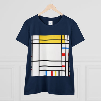 Place de la Concorde by Piet Mondrian Women's Midweight Cotton Tee
