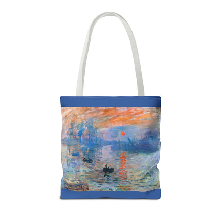Sunrise by Claude Monet Tote Bag (AOP)