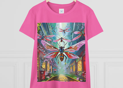 Neon Swarm Cotton Tee