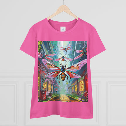 Neon Swarm Cotton Tee