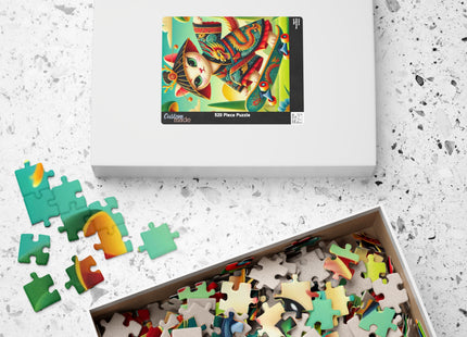 Dragon Dance on Wheels Puzzle (110, 252, 520-piece)