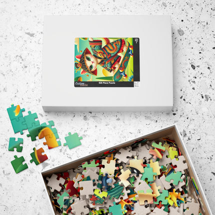 Dragon Dance on Wheels Puzzle (110, 252, 520-piece)