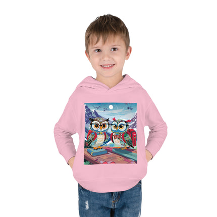 Whimsical Wise Ones Toddler Pullover Fleece Hoodie