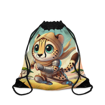 Swift Cheetah Drawstring Bag