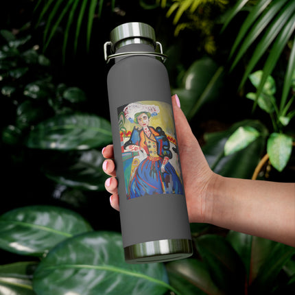 A Mulher by Amadeo de Souza-Carosa Copper Vacuum Insulated Bottle, 22oz
