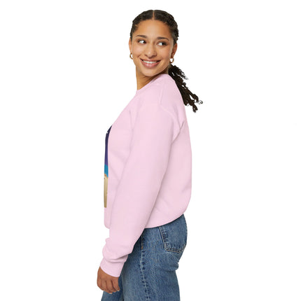 Moonlit Pirate Halloween Unisex Heavy Blend™ Crewneck Sweatshirt