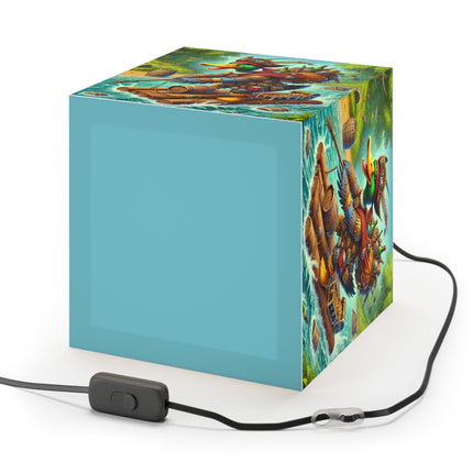🦆⚔️ The Daring Drake Light Cube Lamp – Adventure, Freedom & Mythic Storytelling