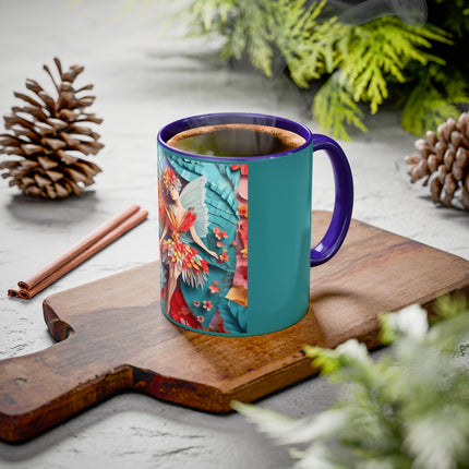 Hibiscus Fairy Colorful Mugs (11oz, 15oz)