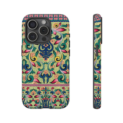 Colorful Flower Pattern by Owen Jones Phone Cases