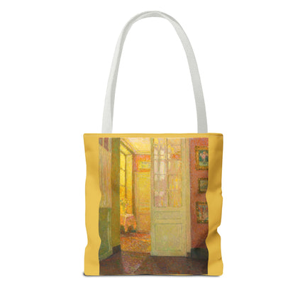 Interior, Window Light by Henri Le Sidaner Tote Bag (AOP)