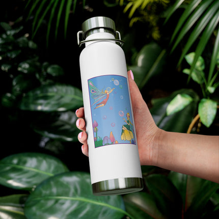 Blossoming Fairy Magic Copper Vacuum Insulated Bottle, 22 oz