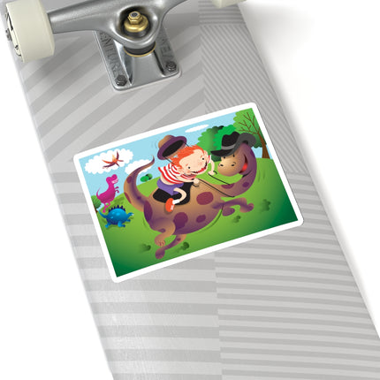 Rip-Roaring Fun Kiss-Cut Stickers (4 Sizes)