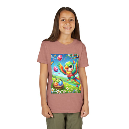 Easter Parrot Youth Short Sleeve Tee