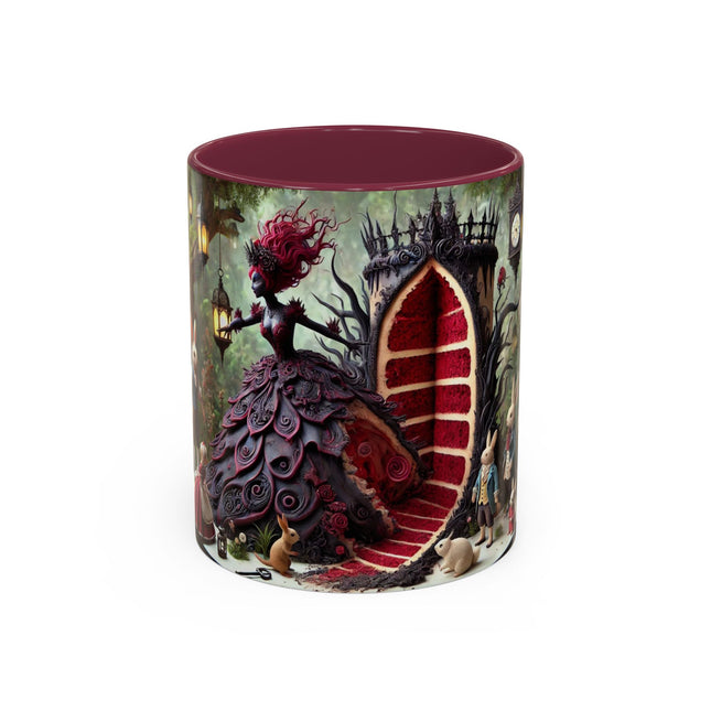 Malice in Wonderland – Gothic Halloween Colorful Mugs (11oz, 15oz)