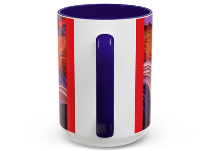 Dramatic Sunset Sky Colorful Mugs (11oz, 15oz)
