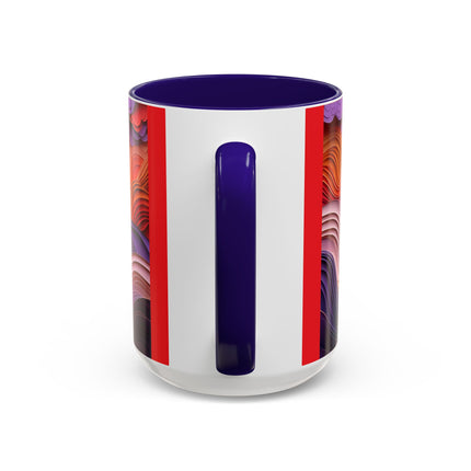 Dramatic Sunset Sky Colorful Mugs (11oz, 15oz)
