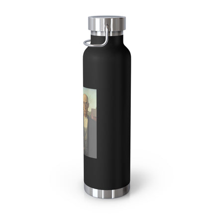 American Gothic by Grant Wood Copper Vacuum Insulated Bottle, 22oz