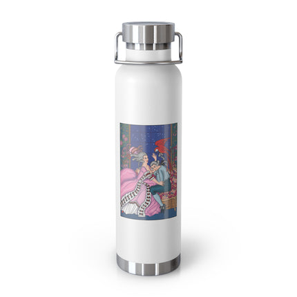 The Jealous Parrot by George Barbier Copper Vacuum Insulated Bottle, 22oz