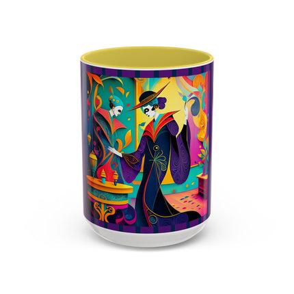 Phantoms of Elegance Colorful Mugs (11oz, 15oz)
