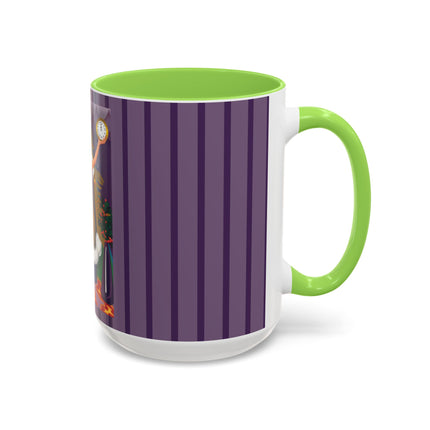 Countdown to Christmas Elegance Colorful Mugs (11oz, 15oz)