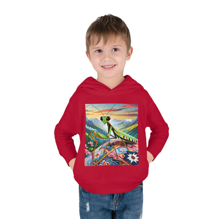 The Joyful Mantis Toddler Pullover Fleece Hoodie