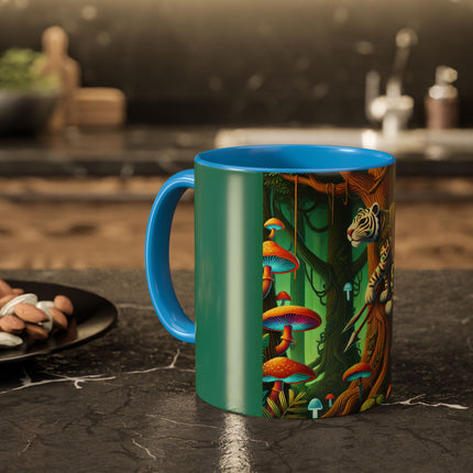 Silent Stripes Colorful Mugs (11oz, 15oz)