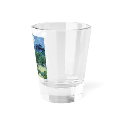 Olive Trees by Vincent Van Gogh Shot Glass, 1.5oz