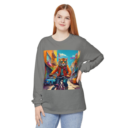 Urban Bike Ride Long Sleeve T-Shirt