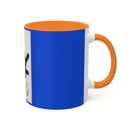 Illustrations of Japanese Toys Pl.009 by Kawasaki Kyosen Colorful Mugs, 11oz