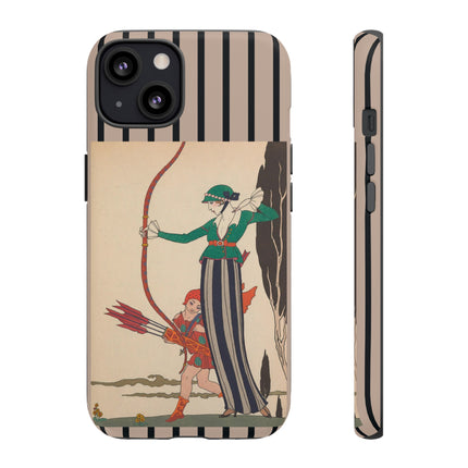 L'Arc Rouge by George Barbier Phone Cases
